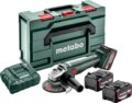 Metabo W 18 L 9-125 Quick Set Akkus sarokcsiszoló, Akkuval és töltővel, kofferben