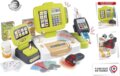 Smoby, Elektronikus pénztárgép szett, 30 részes, zöld