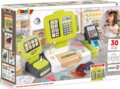 Smoby, Elektronikus pénztárgép szett, 30 részes, zöld