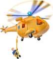 Sam, a tűzoltó, Wallaby 2, Nagy sárga tűzoltó helikopter