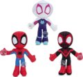 Spidey, Miles Morales Pókember plüssfigura, tapadókoronggal, 23 cm
