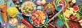Édes élvezetek panoráma puzzle, 1000 darabos