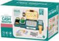 Pénztárgép játékszett kiegészítőkkel, zöld, 37 db-os