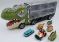 Dinoszaurusz járműszállító autó, 44 cm