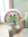 NICI GREEN, Nibsi szivárvány plüss, ülő, 28 cm