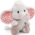 NICI GREEN, Love elefánt plüssfigura, 23 cm