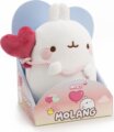 NICI, Molang a nyuszi szív alakú lufival, 16 cm