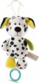 My First NICI, Zenélő babaplüss, Dalmata kutya, 18 cm