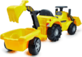 Écoiffier, Traktor bébitaxi emelőkanállal és utánfutóval, 102 cm