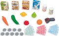 Smoby, Szupermarket játékszett bevásárlókocsival, 34 db-os