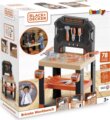 Smoby, Black and Decker szerelőasztal, 78 darabos