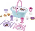 Smoby, Gabi babaháza piknik kosár játékszett, 21 cm