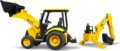 Bruder, JCB MIDI CX markolós traktor, kotrókanállal, 41,1 cm