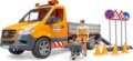 Bruder, Mercedes-Benz Sprinter útkarbantartó autó és figura szett
