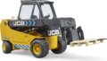 Bruder, JCB emelővillás targonca raklappal