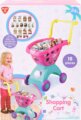 Playgo, Szivecskés bevásárló kocsi készlet, 18 darabos