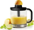 DOMO DO9235J Citrusprés, 40W, Fekete-Ezüst