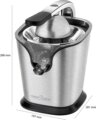ProfiCook PC-ZP 1154 Citrusprés, 160W, Nemesacél-Fekete
