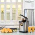 ProfiCook PC-ZP 1154 Citrusprés, 160W, Nemesacél-Fekete