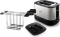 Philips Viva Collection HD2639/90 Kenyérpirító, Ezüst-Fekete