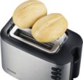 Severin AT 2514 Kenyérpirító, Beépített zsemle feltét, Nemesacél (matt)