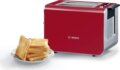 Bosch Styline TAT8614N Kompakt Kenyérpirító, Piros