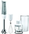 Braun MultiQuick 5 MQ 525 Botmixer, 600W, Keverőpohárral, Aprító feltéttel, Fehér-szürke