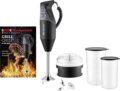ESGE Zauberstab® M 200 BBQ Botmixer, 200W, Aprító feltéttel, Fekete
