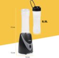 Tristar BL-4485 Smoothie készítő, 250W, Fekete-Szürke