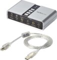 Startech ICUSBAUDIO7D külső USB hangkártya