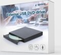 Gembird DVD-USB-04 Slim DVD Író, fekete, box