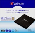 Verbatim 43886 USB 3.2 külső DVD író