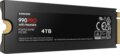Samsung 990 Pro 4TB (M.2 2280, NVMe, Hűtővel)