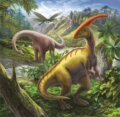 Dinoszauruszok 3 az 1-ben puzzle, 20, 36, 50 darabos