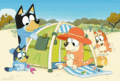 Bluey remek napja puzzle, 24 darabos