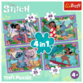 Lilo & Stitch 4 az 1-ben puzzle, 35, 48, 54, 70 darabos