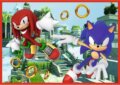 Sonic, a sündisznó kalandjai 4 az 1-ben puzzle, 35, 48, 54, 70 darabos