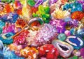 Kozmosz és kristályok 2 az 1-ben puzzle, 500 darabos