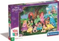 SuperColor Disney Hercegnők puzzle, 104 darabos