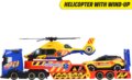 Dickie, Szállítóautó játékszett mentőhelikopterrel fénnyel, hanggal
