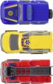 Dickie, Micro Rescue Force, Vészhelyzeti járművek, 1:36, 3 db-os