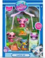 Littlest Pet Shop, Kemping játékfiguraszett, 2. széria, 3 db-os