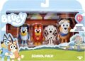 Bluey, Iskolaszett figurák, 4 db-os