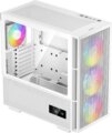 DeepCool CH560 DIGITAL Tempered Glass, fehér