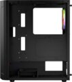 Logic Aramis ARGB Midi Tempered Glass, fekete
