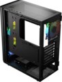 Logic Aramis ARGB Midi Tempered Glass, fekete