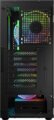 Logic Aramis ARGB Midi Tempered Glass, fekete