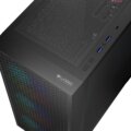 Logic Dart Pro ARGB Midi, fekete