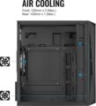 Aerocool CS-107-A-BK-v2 Mesh ablakos FRGB mATX ház