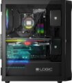 Logic Portos ARGB Midi Window, fekete
